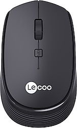 Lenovo Lecoo WS202 Siyah Ergonomik Optik Kablosuz Mouse