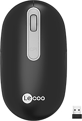 Lenovo Lecoo WS207 Şarjlı Ergonomik Optik Kablosuz Mouse