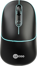 Lenovo Lecoo WS210 RGB Şarjlı Sessiz Ergonomik Optik Kablosuz Mouse