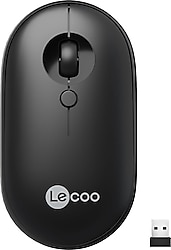 Lenovo Lecoo WS212 Siyah Optik Kablosuz Mouse