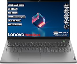 Lenovo ThinkBook 15 G3 21A40038TX Ryzen 5 5500U 16 GB 512 GB SSD Radeon Graphics 15.6" Full HD Notebook