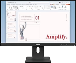 Lenovo ThinkVision E24-40 64BAMAT1TK 23.8" 4 ms Full HD Pivot IPS 100 Hz Monitör