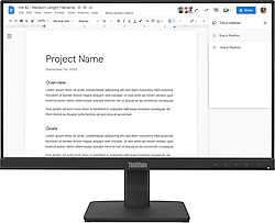Lenovo ThinkVision S22-4e 64CBKAT6TK 21.5" 4 ms Full HD IPS 100 Hz Monitör