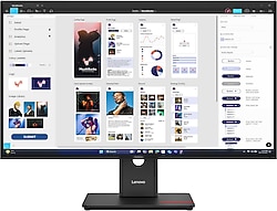 Lenovo ThinkVision T32UD-40 64B0GAT1TK 31.5" 4 ms 4K Pivot IPS 60 Hz Monitör