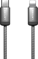 Lenyes LC527 1 m Type-C to Lightning Hızlı Şarj Kablosu