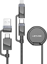 Lenyes LC541 1 m 4in1 Hızlı Şarj Kablosu