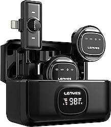 Lenyes LM204-L Lightning Kablosuz Yaka Mikrofonu