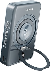 Lenyes PW1010D 10000 mAh Hızlı Şarj Kablosuz Powerbank