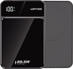 Lenyes PW126D 10000 mAh Kablosuz Powerbank
