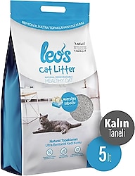 Leo 's Cat Litter Bentonit Marsilya Sabunlu Kalın Taneli 5 lt Kedi Kumu