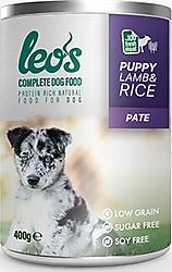 Leo's Kuzu Etli ve Pirinçli Ezme 400 gr 24'lü Yavru Konserve Köpek Maması