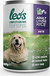 Leo's Ezme Kuzu Etli ve Pirinçli 400 gr Yetişkin Konserve Köpek Maması