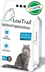 Less Trail Colourful 20 lt Bentonit Kedi Kumu