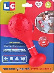 Let's Be Child LC Marakas Çıngırak LC-30614 Kırmızı