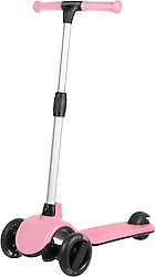 Let's Be Child Ride Two LC-31048 Pembe Işıklı 3 Tekerlekli Çocuk Scooter