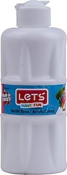 Lets 250 ml Akrilik Boya Beyaz