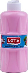 Lets 250 ml Akrilik Boya Pembe