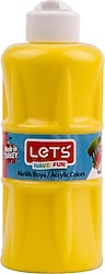 Lets 250 ml Akrilik Boya Sarı