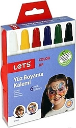 Lets L6806 Çevirmeli 6'lı Yüz Boyası
