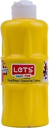 Lets 250 ml Parmak Boyası Sarı