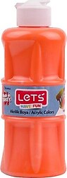 Lets 250 ml Akrilik Boya Turuncu