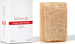 Let'scrub Doğal Kolajen 130 gr Kabak Lifli Sabun