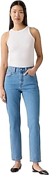 Levi's 501 Crop A7739-0029 Bebek Mavisi Kadın Straight Jean