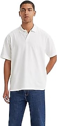 Levi's Authentic A6735-0000 Beyaz Kısa Kollu Polo Yaka Erkek Tişört