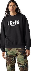 Levi's Relaxed Graphic 38712-0455 Siyah Erkek Sweatshirt