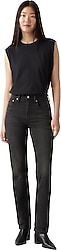 Levi's 724 High Rise Straight A7744-0008 Antrasit Kadın Kot Pantolon
