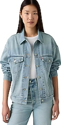 Levi's 90's Trucker A1743-0140 Açık Mavi Kadın Kot Ceket
