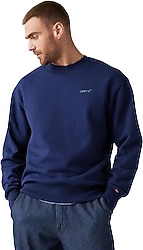 Levi's Authentic A9244-0002 Mavi Erkek Sweatshirt