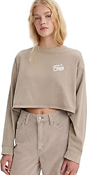Levi's Graphic A3525 Uzun Kollu Bisiklet Yaka Crop Tişört