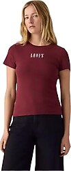 Levi's Graphic Essential 001MY Kısa Kollu Bisiklet Yaka Kadın Tişört