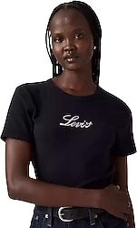 Levi's Graphic Rickie 17944 Kısa Kollu Bisiklet Yaka Kadın Tişört