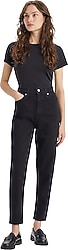 Levi's High Waist Mom A7745-0007 Siyah Kadın Kot Pantolon
