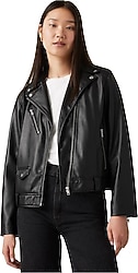 Levi's Kendal Moto A9373 Kadın Deri Mont