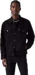 Levi's Trucker 72334-0223 Siyah Erkek Kot Ceket