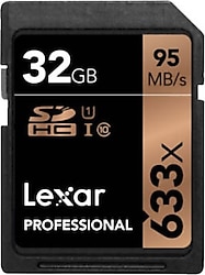 Lexar Professional 633x Class 10 UHS-I U1 32 GB Hafıza Kartı
