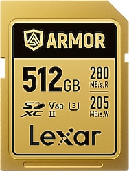 Lexar Armor Gold UHS-II U3 V60 512 GB Hafıza Kartı