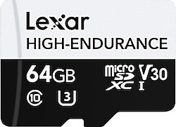 Lexar High Endurance LMSHGED064G Class 10 UHS-I U3 V30 64 GB Micro SD Kart