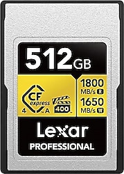 Lexar Professional Gold CFexpress 4.0 Type-A 512 GB Hafıza Kartı