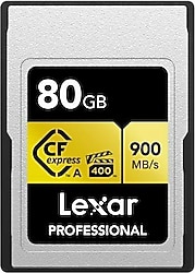 Lexar Professional Gold Series LCAGOLD080G-RNENG CFexpress Type-A 8K 80 GB Hafıza Kartı