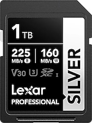 Lexar Professional Silver LSDSILV001T UHS-I U3 V30 1 TB Hafıza Kartı