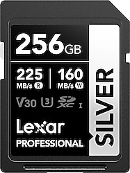 Lexar Professional Silver LSDSILV256G UHS-I U3 V30 256 GB Hafıza Kartı