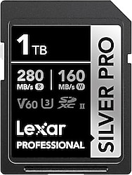 Lexar Silver Pro LSDSIPR001T-BNN Class 10 UHS-II U3 V60 1 TB Hafıza Kartı