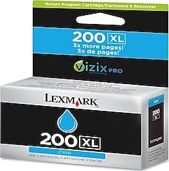Lexmark 14L0175 Mavi Kartuş