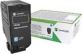 Lexmark 74C5HCE Mavi Toner