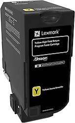 Lexmark 74C5HY0 Sarı Toner