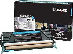 Lexmark X746A1CG Mavi Toner